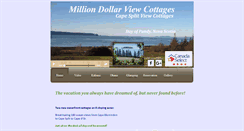 Desktop Screenshot of milliondollarviewcottages.com